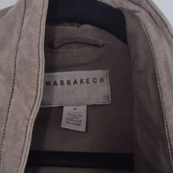 Anthropologie marrakech size medium taupe jacket - Picture 3 of 5
